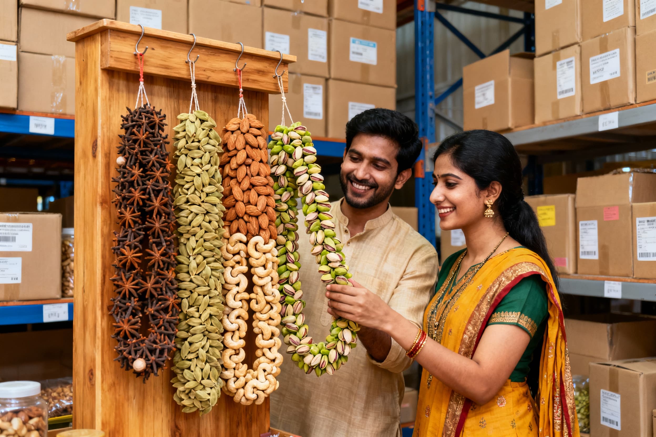 Premium Nut Garlands